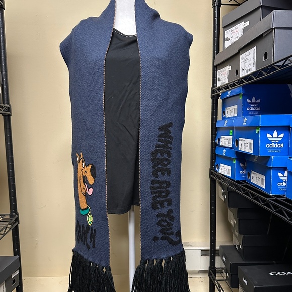 NWT! Rare! Coach X Scooby Doo! Muffler Women's/Unisex Scarf In Merino Wool CF874 - Picture 2 of 8
